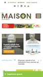 Mobile Screenshot of maisonsaine.ca