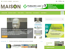 Tablet Screenshot of maisonsaine.ca